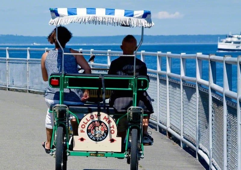 Bike rentals Alki Beach