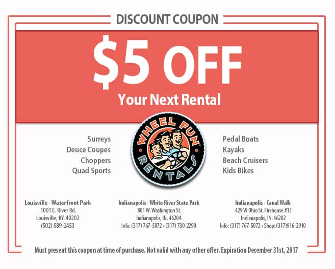 Coupons for indy