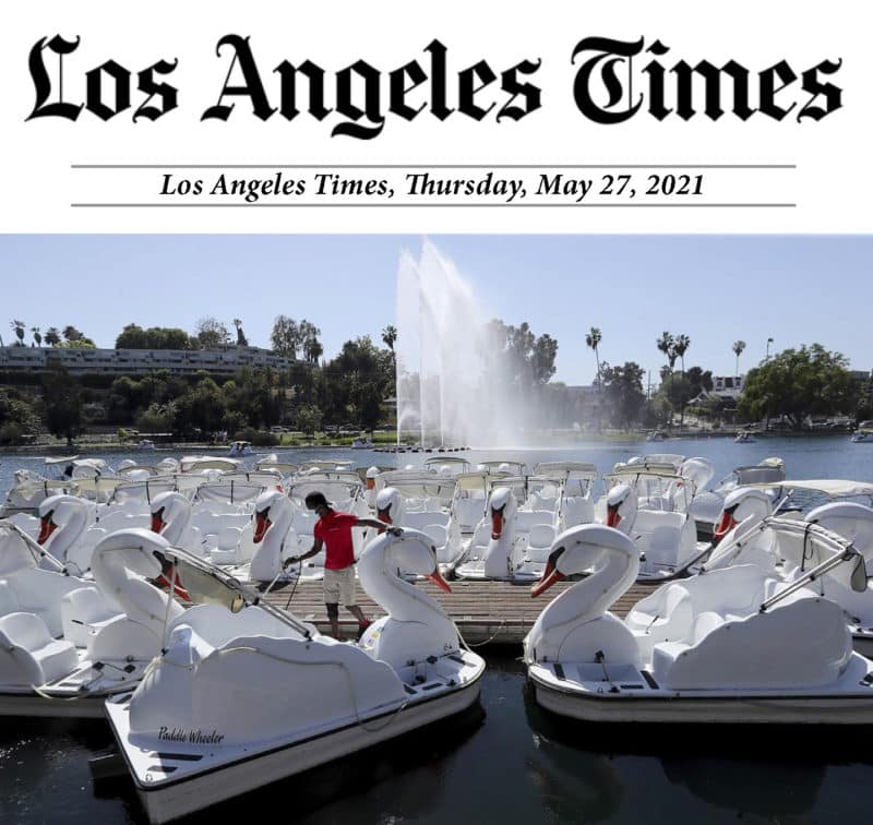 Los Angeles Times Echo Park Reopening