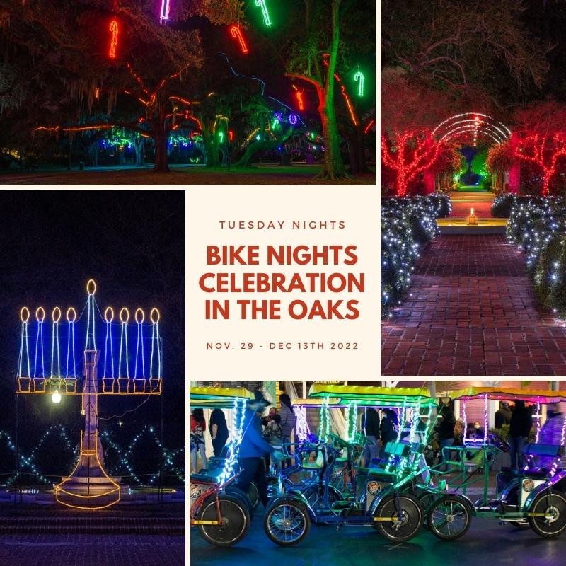 Illuminated 4Wheel Surrey Cycles Light Up New Orleans City Park for