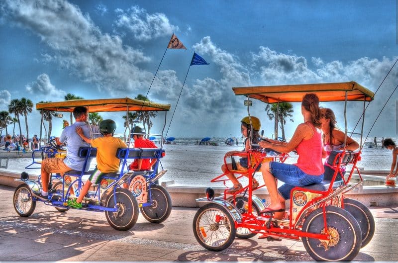 Bike rentals at Dana Point