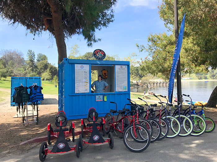 Rent a bike at San Dimas Bonelli Park