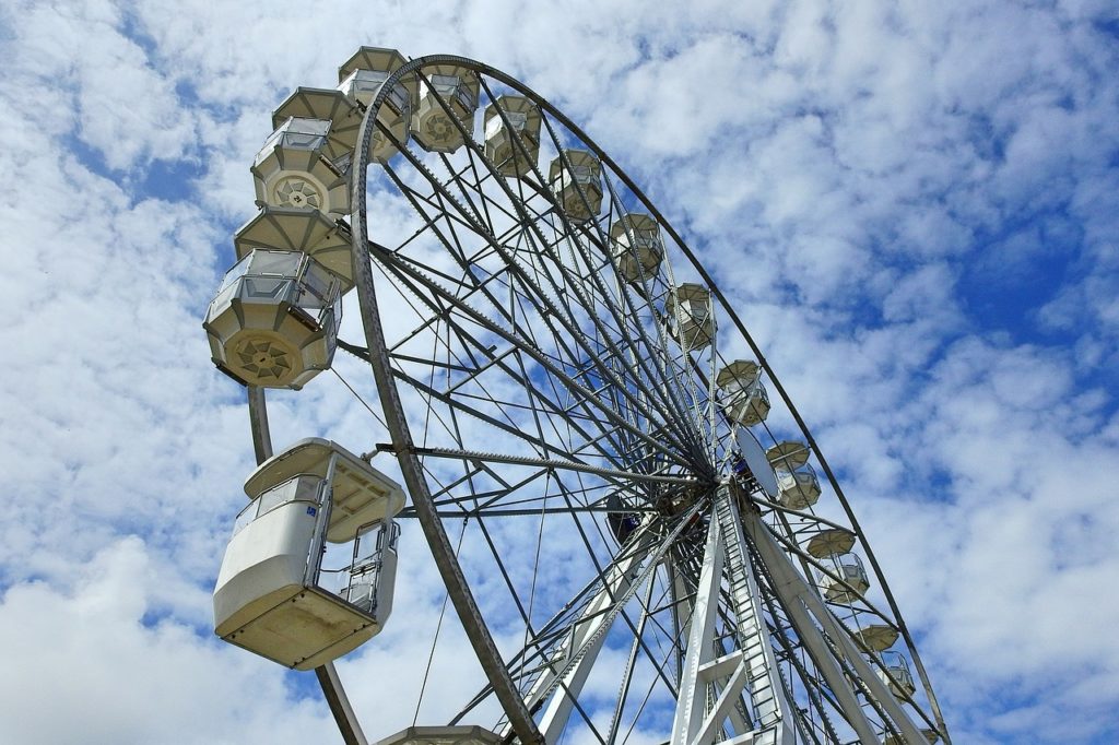 Ferris wheel at the pike in SHoreline Village