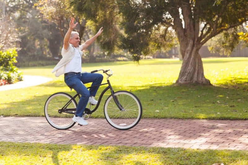 park bike rental cruiser bike