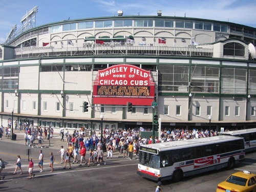 Chicago Guided Bike Tour Wrigley Field