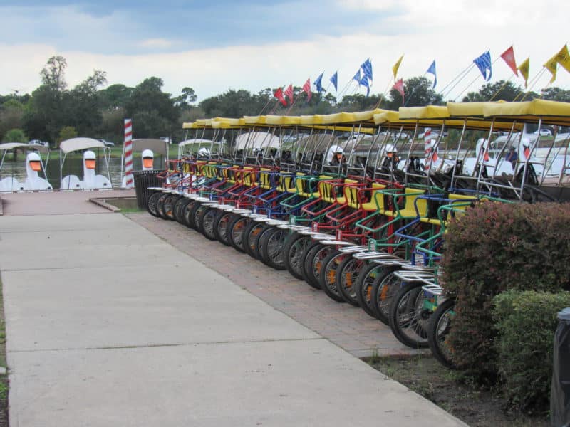 Bike and boat rentals from Wheel Fun Rentals in New Orleans