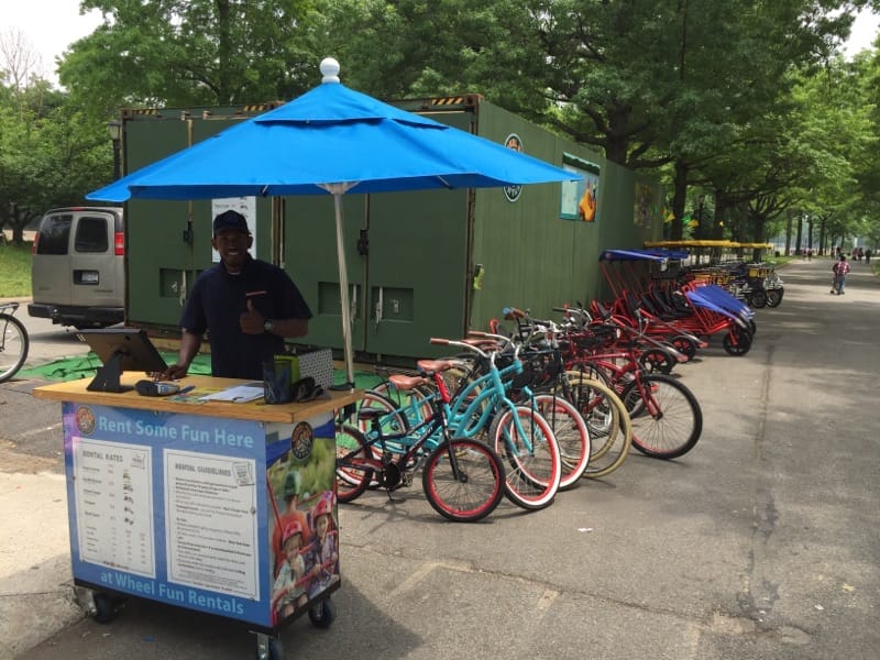 Flushing Meadows Corona Park Queens Bike Rentals