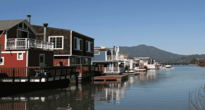 Your bike tour will lead you to beautiful Sausalito