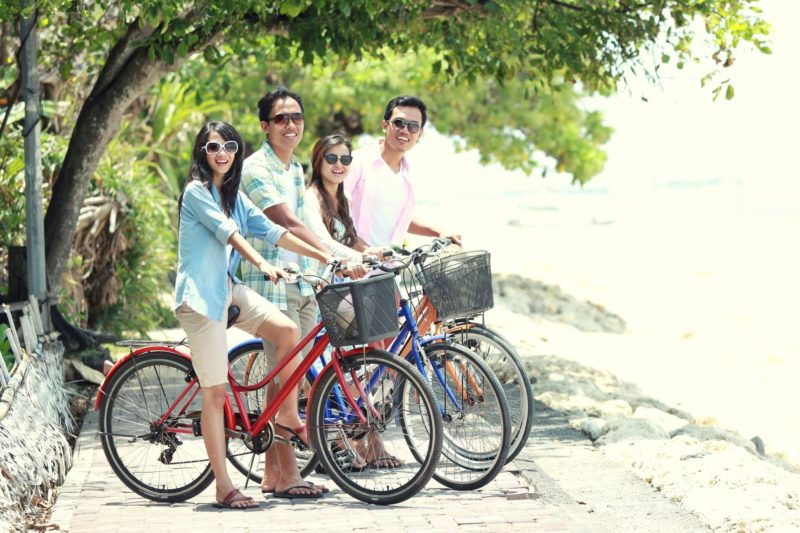 Beach bike rentals