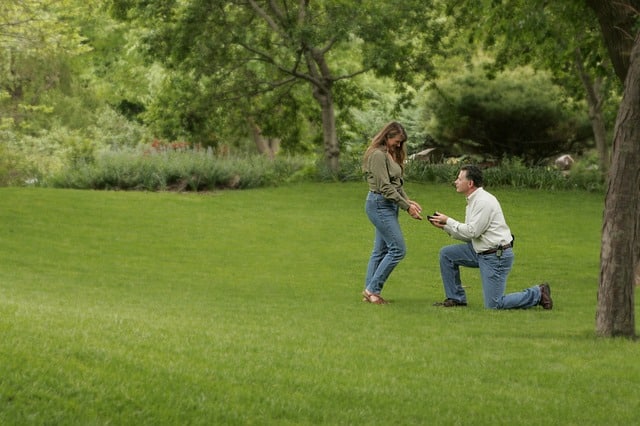 Wedding proposal