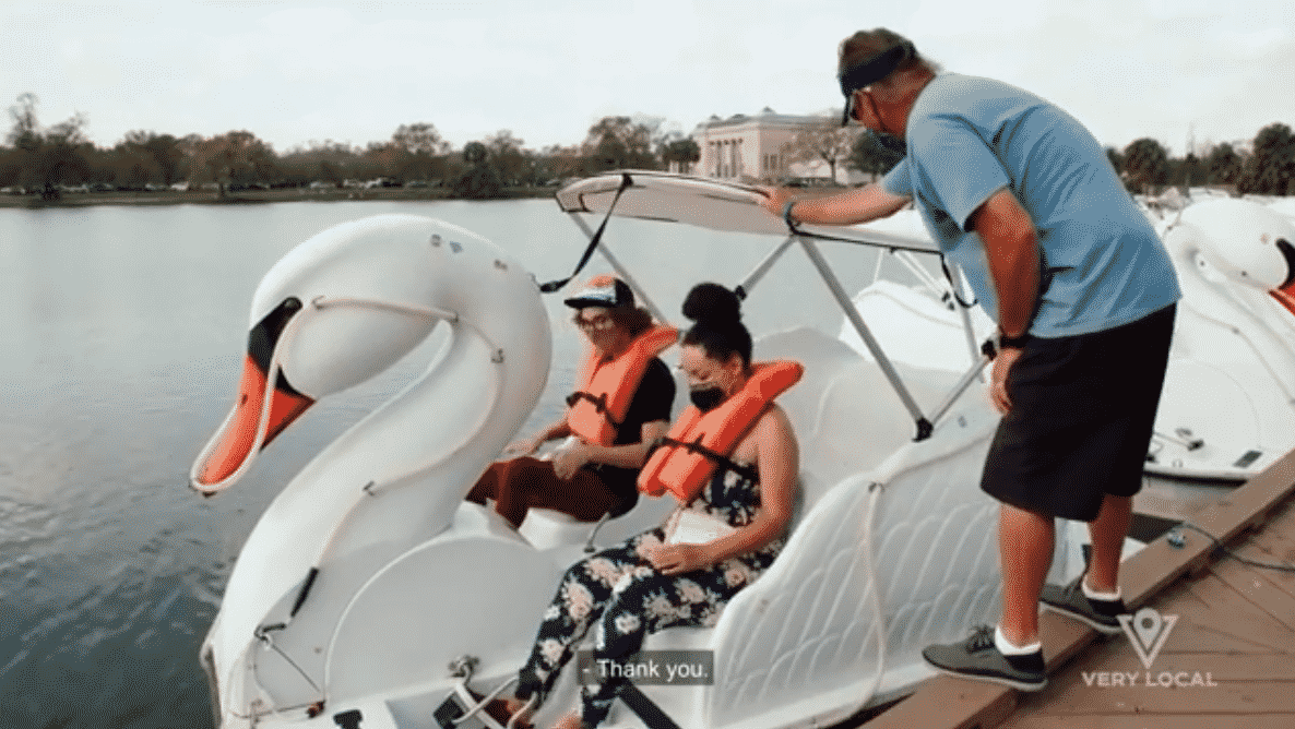 Escape to Nature with a Swan Boat Ride at New Orleans City Park Wheel